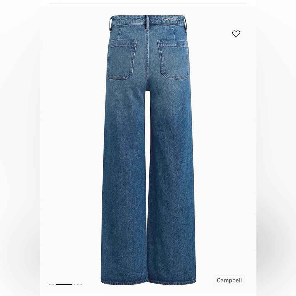 Favorite Daughter The Mischa Wide Leg in Campbell wash size 28 - Picture 3 of 13